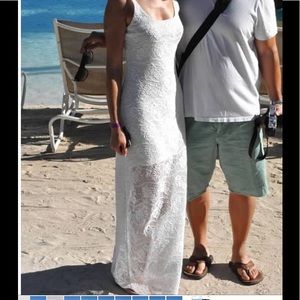 White lace maxi -FREE SHIPPING!!